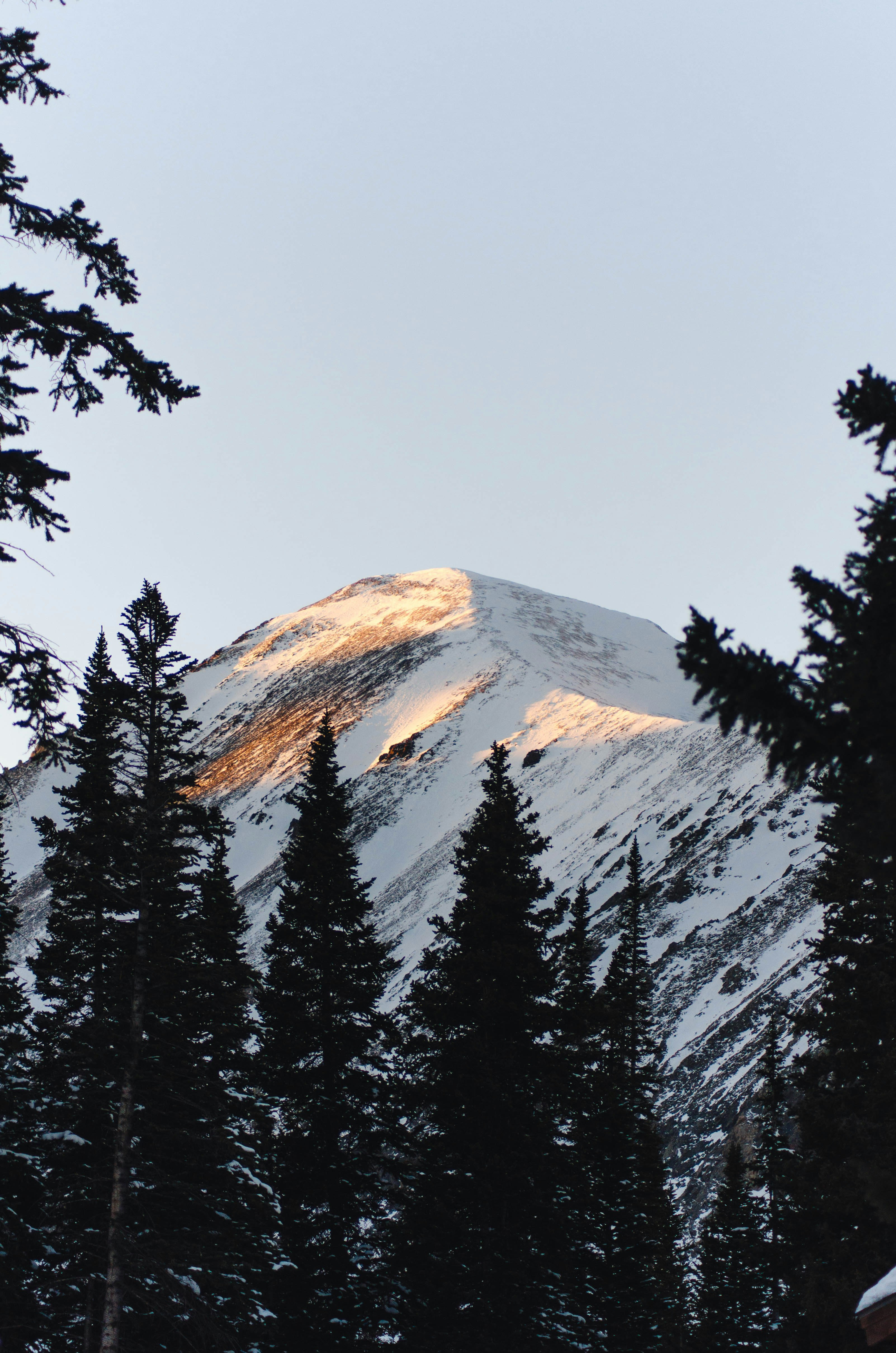 mountain under blue sky during daytime